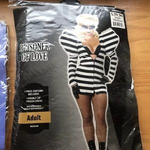 PRISONER OF LOVE SEXY PRISONER HALLOWEEN COSTUME